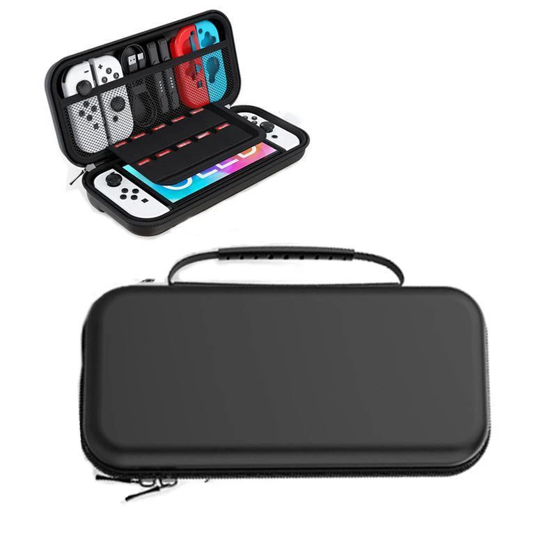 Portable Nintendo Switch Carrying Case Waterproof Hard Shell Travel Bag Fits Switch OLED 6