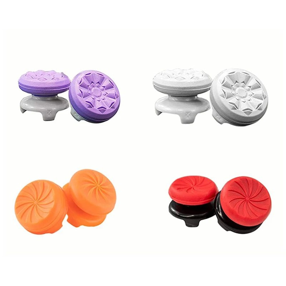 PS4PS5 Silicone Thumb Stick Grips With Controller Thumbstick Extenders For Smoother Aim 1
