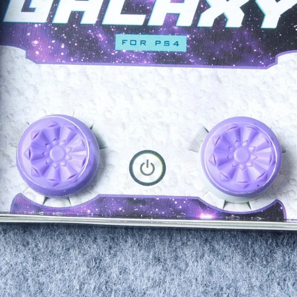 PS4PS5 Silicone Thumb Stick Grips With Controller Thumbstick Extenders For Smoother Aim 2