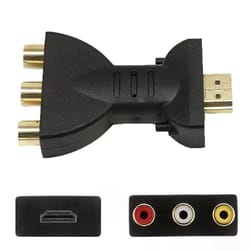 rca to hdmi converter 1080p plug-in adapter, av to hdmi adapter for retro devices