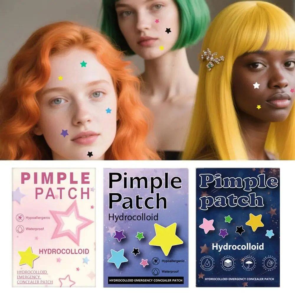 StarGlow 1400Piece Acne Patch Set Star Pimple Patches Acne Spot Stickers Pimple Patch Stickers 4