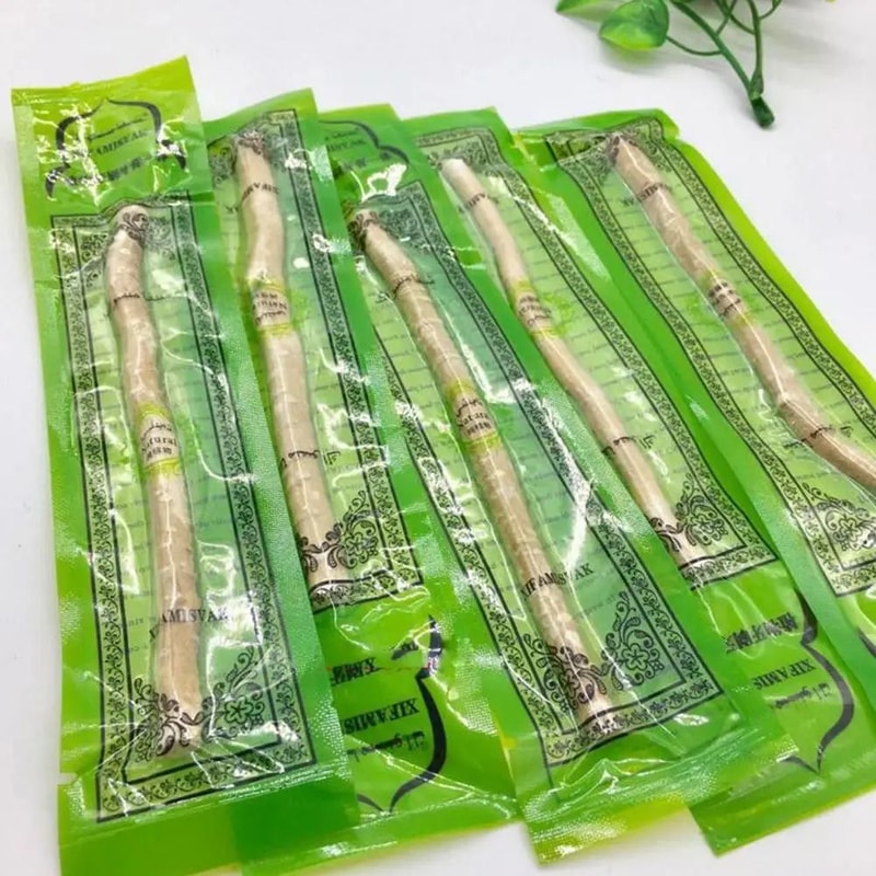 Natural Miswak Toothbrush Stick Siwak Tooth Stick For Fresh Breath Brighter Teeth 4