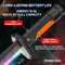 Star Spray Lightsaber Toy DoubleBlade Light Up Sword With Fog Glow Effect 2