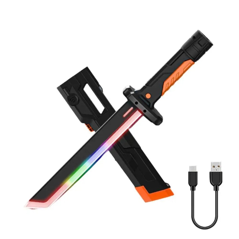 Star Spray Lightsaber Toy DoubleBlade Light Up Sword With Fog Glow Effect 6