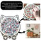 Cat Wooden Puzzle Colorful AnimalShaped Wooden Jigsaw Decor For Stress Relief Gifting 5