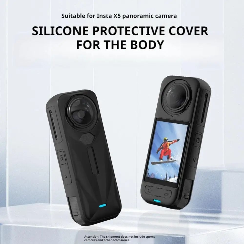 Insta360 X5 Silicone Protective Sleeve FullCover Insta360 X5 Protective Cover For Everyday Dust Sc 1