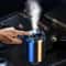 Rechargeable Car Aroma Diffuser With Ambient Light Quiet Car Air Freshener Diffuser Ornament 4