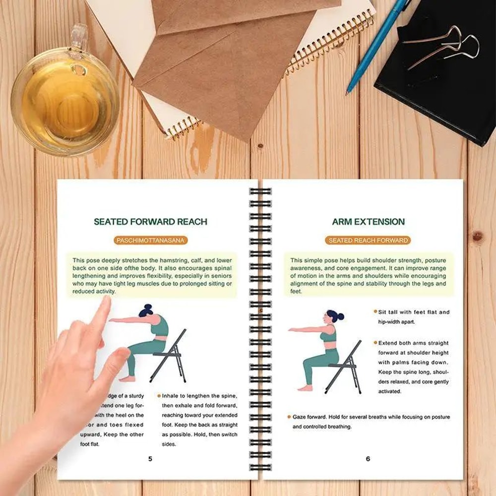 Chair Yoga Guide For Seniors Chair Yoga For Seniors Seated Routines For Mobility And Weight Loss S 3