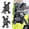 360 Rotating Motorcycle Phone Mount Handlebar Clamp Universal Bike Phone Holder For GPS And Smartp 1