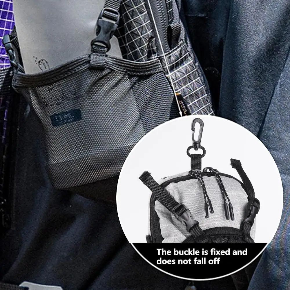 UltraLight Hiking Bottle Holder Bag Crossbody Phone Sling With Storage Pockets 3