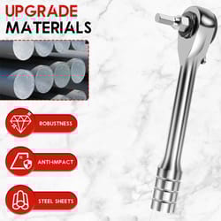 compact 1/4 inch mini ratchet wrench with 72 tooth ratchet wrench drive, magnetic bit holder, reversible switch