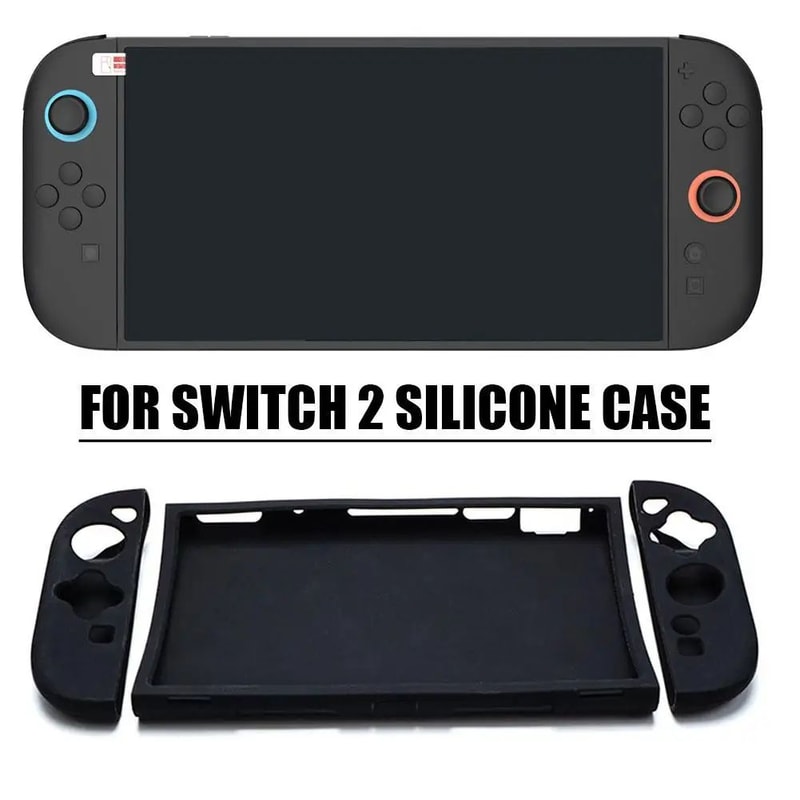 Nintendo Switch 2 Silicone Grip Case Split Cover With AntiSlip Protection 1