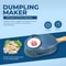 2in1 Dumpling Maker Press Dumpling Wrapper Maker Tool FoodGrade Plastic Fast FoldandSeal Mold 1