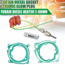 12v diesel heater glow plug & gasket repair kit (7-piece) for 2–8kw chinese parking heaters