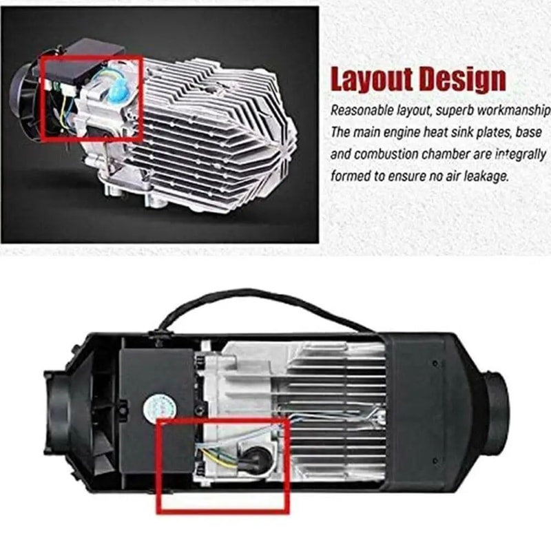 12V Diesel Heater Glow Plug Gasket Repair Kit 7Piece For 28KW Chinese Parking Heaters 5