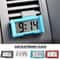 HighPrecision Mini Car Dashboard Digital Clock StickOn Portable LCD 0