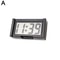 HighPrecision Mini Car Dashboard Digital Clock StickOn Portable LCD 7