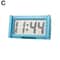 HighPrecision Mini Car Dashboard Digital Clock StickOn Portable LCD 8