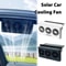 Solar Car Exhaust Fan Window Mount Car Ventilation Fan For Fresh Cooler Parking 1