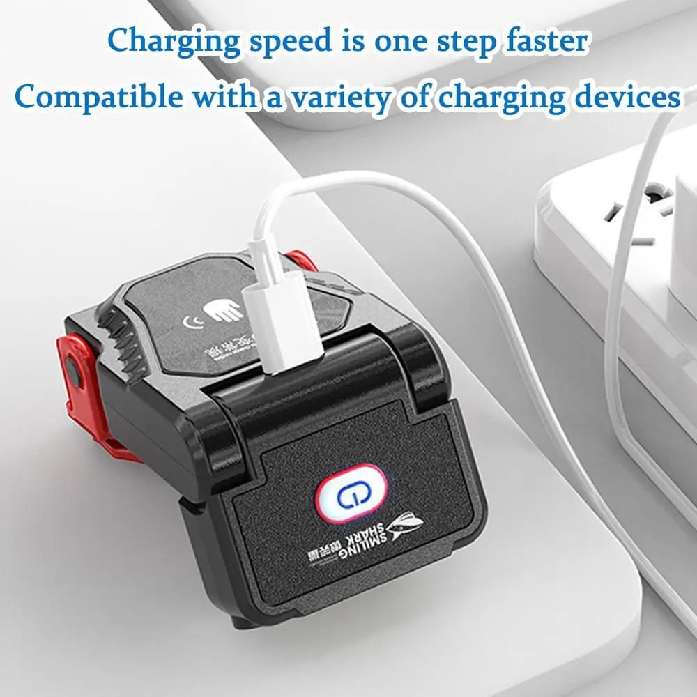 MotionSensing Rechargeable Cap Brim Light UltraBright Hat Clip Headlamp For Fishing Hiking 3