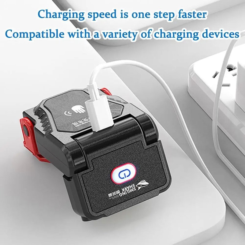 MotionSensing Rechargeable Cap Brim Light UltraBright Hat Clip Headlamp For Fishing Hiking 3