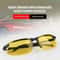 UltraLight Night Driving Glasses With Night Vision Glasses Yellow Lens Metal Frame AntiGlare Comfor 1