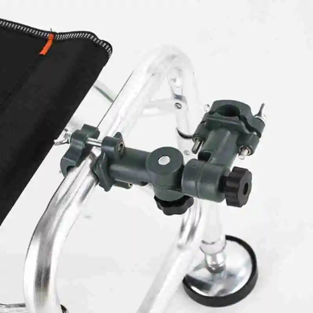 Adjustable Fishing Chair Umbrella Holder Clamp 360 Aluminum Alloy Bracket Mount 3