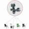 Adjustable Fishing Chair Umbrella Holder Clamp 360 Aluminum Alloy Bracket Mount 5