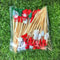50Piece Christmas Fruit Picks Bamboo Party Fork Set With Santa Snowflake Tree Reindeer Designs 4