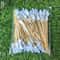 50Piece Christmas Fruit Picks Bamboo Party Fork Set With Santa Snowflake Tree Reindeer Designs 7