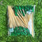 50Piece Christmas Fruit Picks Bamboo Party Fork Set With Santa Snowflake Tree Reindeer Designs 8