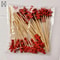 50Piece Christmas Fruit Picks Bamboo Party Fork Set With Santa Snowflake Tree Reindeer Designs 12