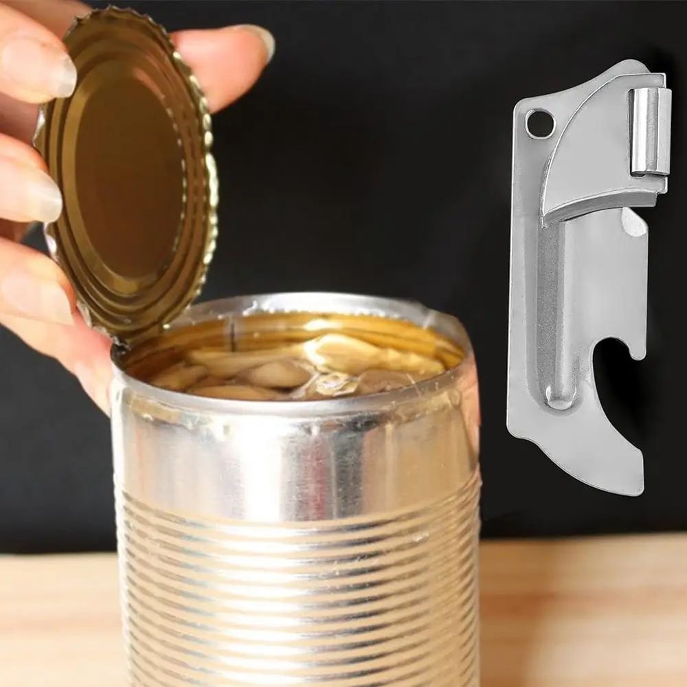 Portable Can Opener Folding Stainless Steel Camping Tool 5