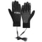 USB Heated Gloves For Men Women QuickWarm Velvet Lined Winter Gloves For Cycling Ski 6