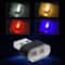 Mini USB Car Ambient Light Night Lamp For Car Interior Atmosphere 2