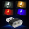Mini USB Car Ambient Light Night Lamp For Car Interior Atmosphere 2