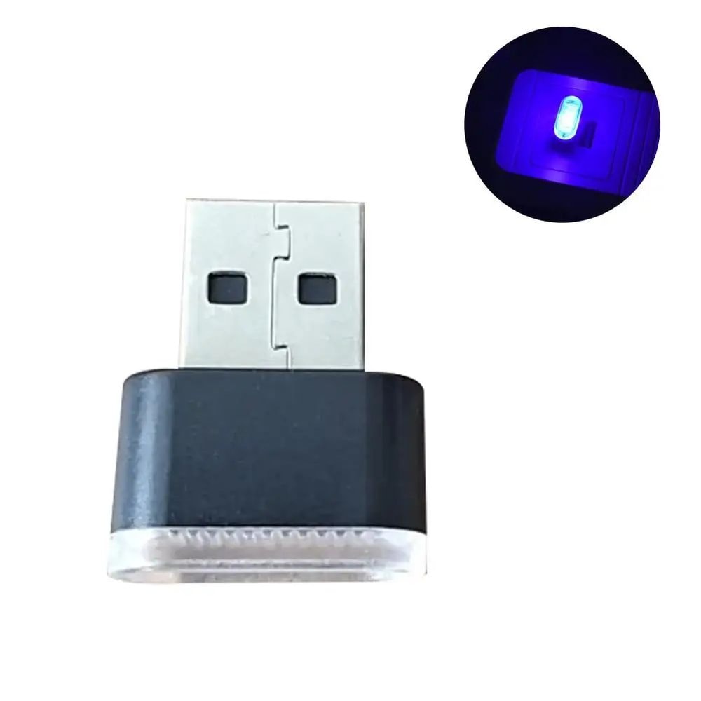 Mini USB Car Ambient Light Night Lamp For Car Interior Atmosphere 6