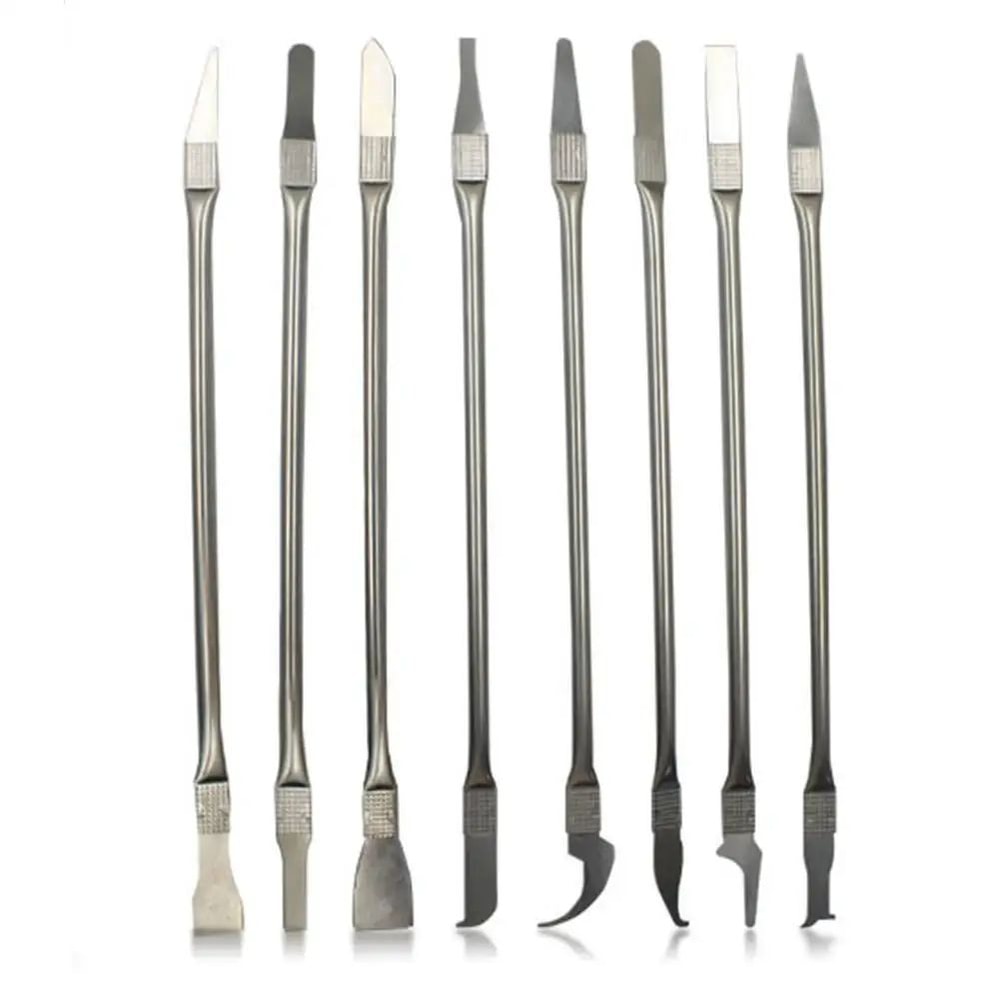8Piece CPU Remover Tool Set UltraThin Stainless Steel Chip Pry Blades For Phone Motherboard Repai 1