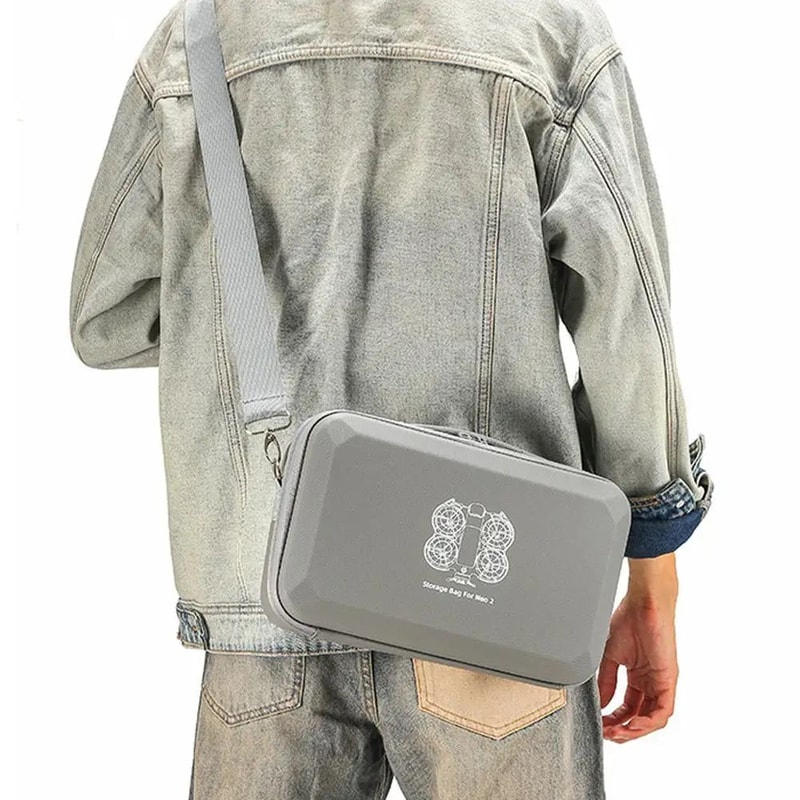 DJI Neo 2 Carrying Case Shockproof Drone Travel Case With Hard Shell Organization 2