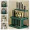 Cutlery Organizer Desktop Utensil Holder With Drainage LargeCapacity Silverware Drying Rack 1