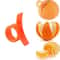 QuickSlice Citrus Peeler Set 35pcs Orange Peeler Tool Peel Remover For Easy Clean Snacks 0