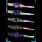 Retractable DoubleBlade LED Light Sword With Sound And Color Modes 4