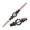Retractable DoubleBlade LED Light Sword With Sound And Color Modes 10