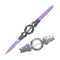 Retractable DoubleBlade LED Light Sword With Sound And Color Modes 6
