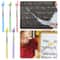 Retractable Teacher Pointer Telescopic Finger Stick Stainless Steel Whiteboard Pointer For Classro 0