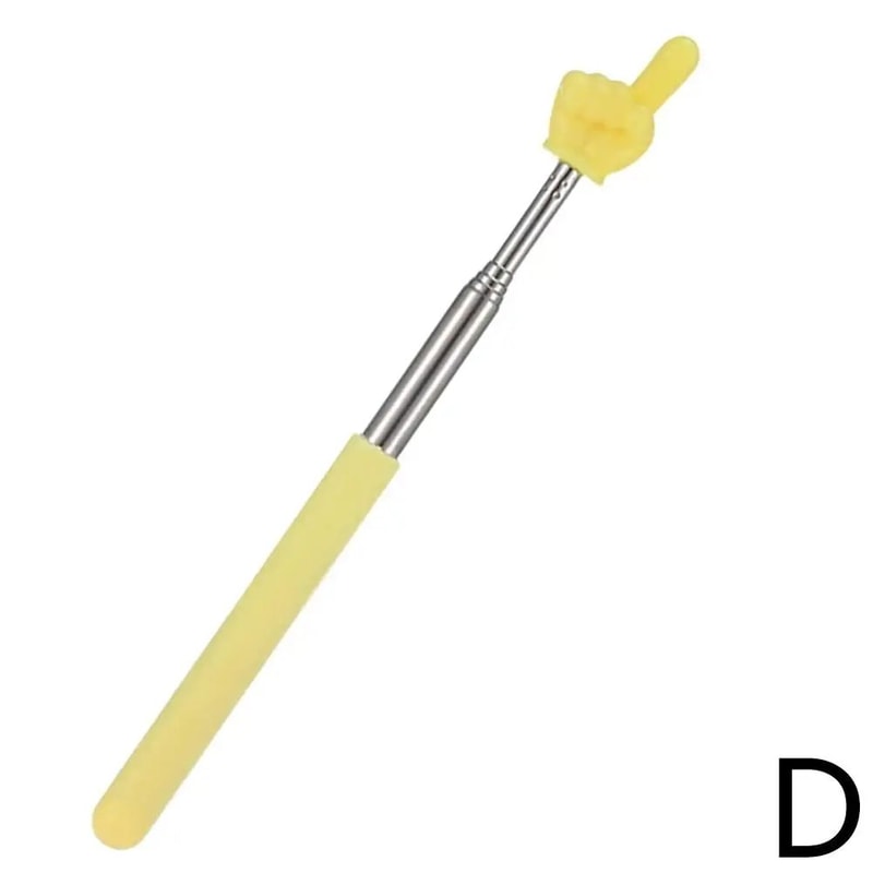 Retractable Teacher Pointer Telescopic Finger Stick Stainless Steel Whiteboard Pointer For Classro 9