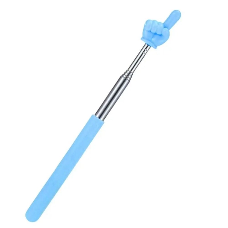 Retractable Teacher Pointer Telescopic Finger Stick Stainless Steel Whiteboard Pointer For Classro 10