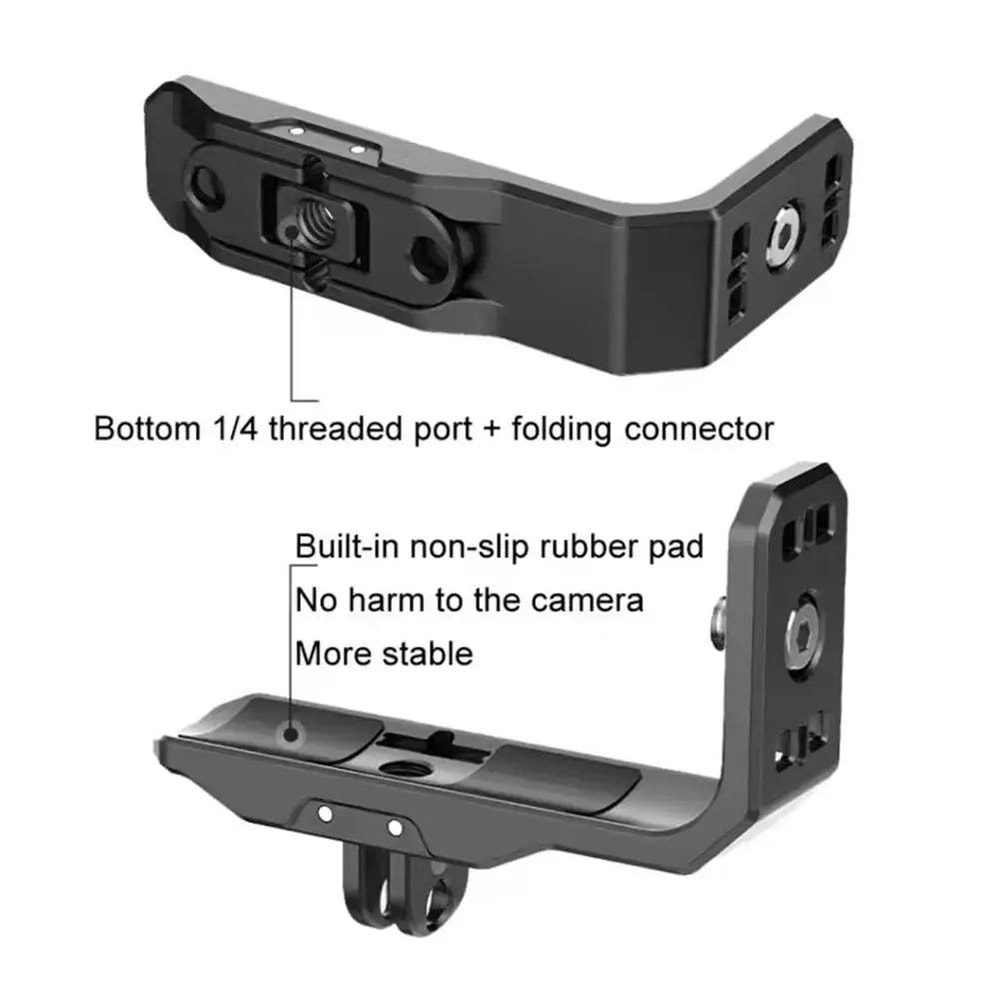 Insta360 X5X4 Magnetic LBracket VerticalHorizontal Quick Release Mount 3