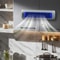 Wall Mounted Fan Portable Air Cooler Rechargeable Mini Air Conditioner For Kitchen Bathroom Car 2