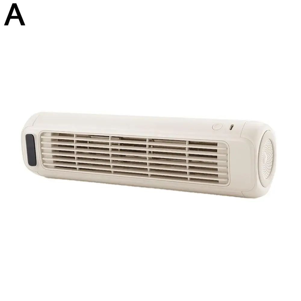 Wall Mounted Fan Portable Air Cooler Rechargeable Mini Air Conditioner For Kitchen Bathroom Car 6